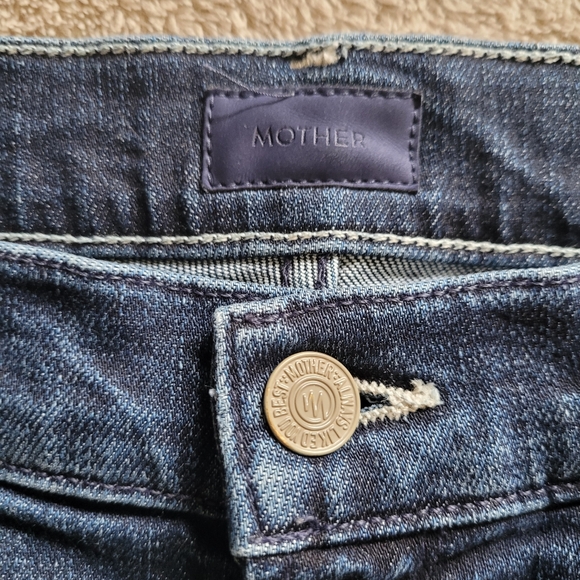 Mother The Mid Rise Dazzler Ankle Disco Dolls size 27 - Picture 11 of 16